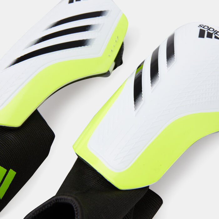 adidas Kids' X Match Shin Guards White adidas Kids' X Match Shin Guards White image number 2