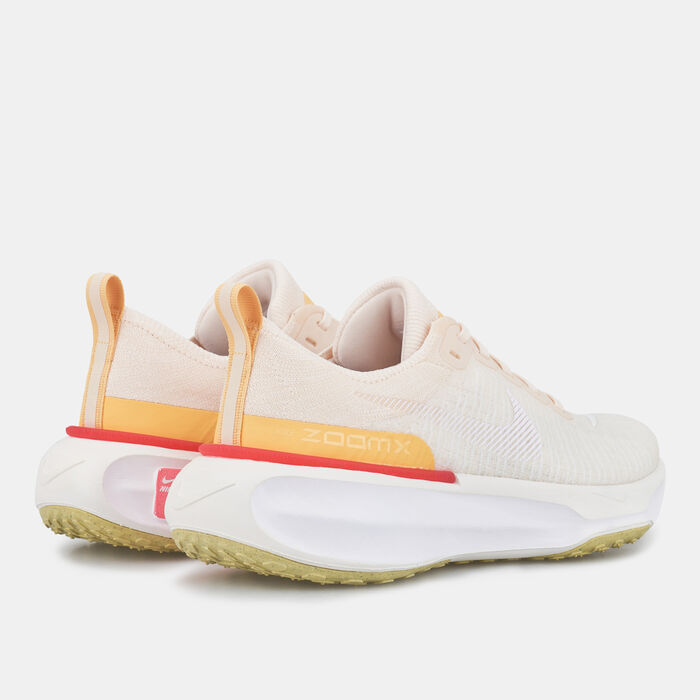 Nike Women's ZoomX Invincible 3 Road Running Shoes Ivory Nike Women's ZoomX Invincible 3 Road Running Shoes Ivory image number 3