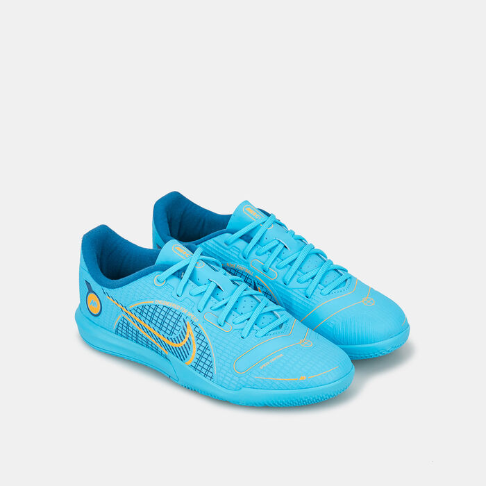 Nike Kids' Mercurial Vapor 14 Academy Indoor Court Football Shoe Blue Nike Kids' Mercurial Vapor 14 Academy Indoor Court Football Shoe Blue image number 1