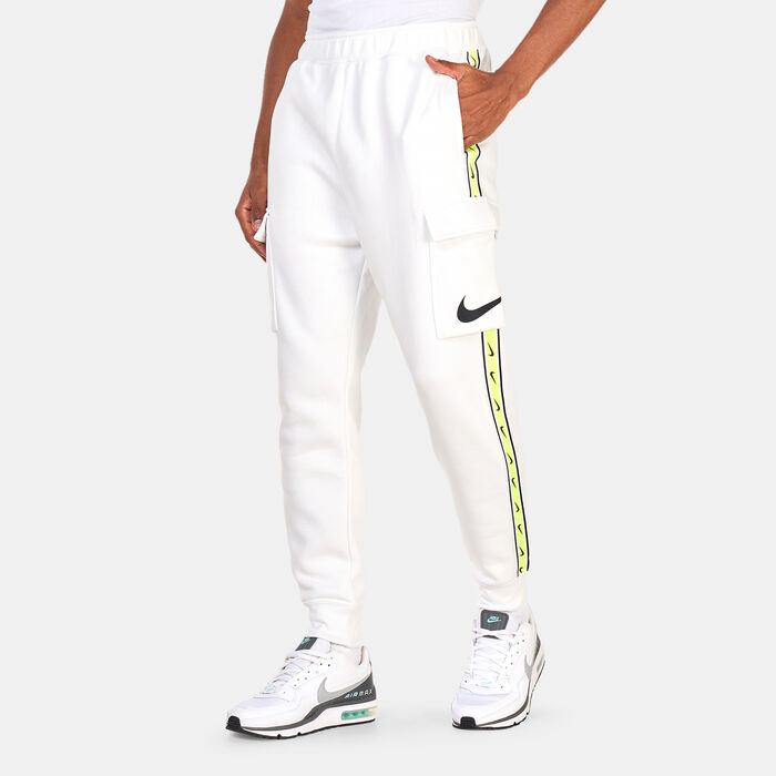 Nike Men's Sportswear Repeat Sportswear Cargo Pants White Nike Men's Sportswear Repeat Sportswear Cargo Pants White image number 0