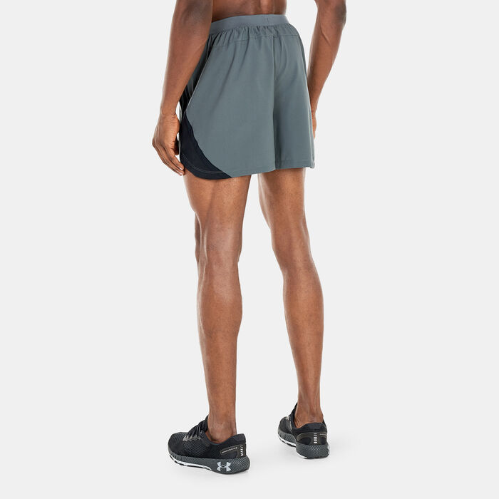 Under Armour Men's UA Launch Run 5-Inch Shorts Grey Under Armour Men's UA Launch Run 5-Inch Shorts Grey image number 1