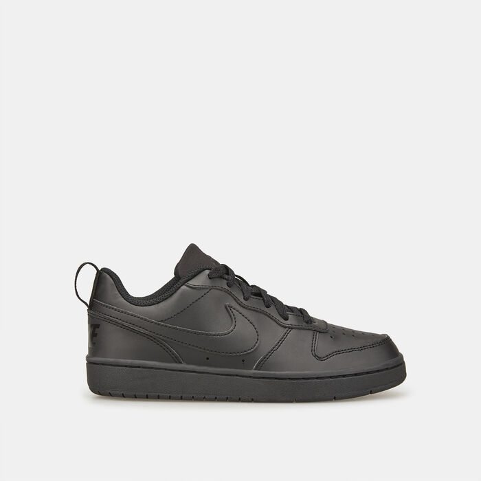 Nike Kids' Court Borough Low Recraft Shoes Black Nike Kids' Court Borough Low Recraft Shoes Black image number 0