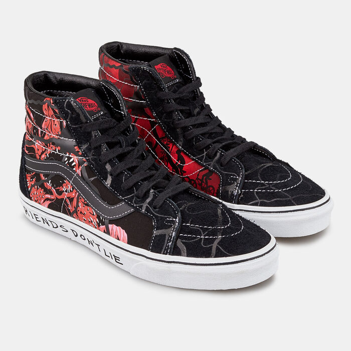Vans x Stranger Things Sk8-Hi Reissue Unisex Shoe Black image number 1