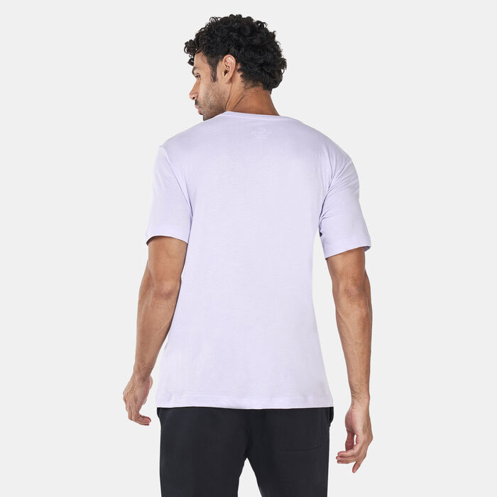 Nike Men's Sportswear Rhythm Just Do It T-Shirt Purple Nike Men's Sportswear Rhythm Just Do It T-Shirt Purple image number 1