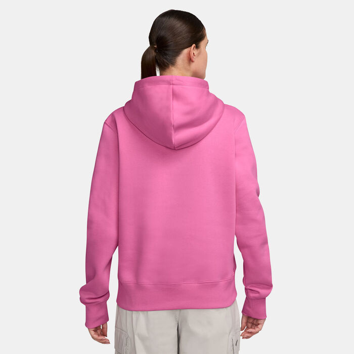 Nike Women's Sportswear Phoenix Fleece Hoodie Pink image number 1