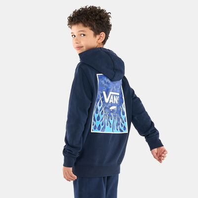 Vans Kids' Printed Box Hoodie Blue Vans Kids' Printed Box Hoodie Blue