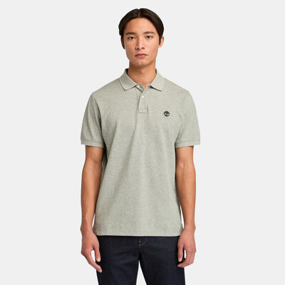 Timberland Men's MILLERS RIVER Polo Shirt Grey Timberland Men's MILLERS RIVER Polo Shirt Grey
