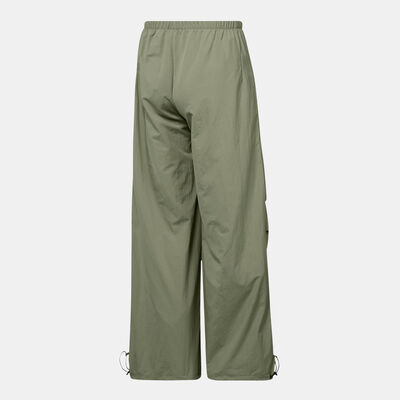 adidas Women's City Escape Parachute Track Pants Green