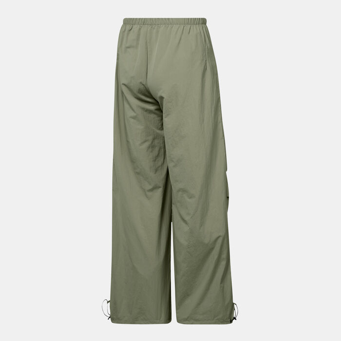 adidas Women's City Escape Parachute Track Pants Green adidas Women's City Escape Parachute Track Pants Green image number 1