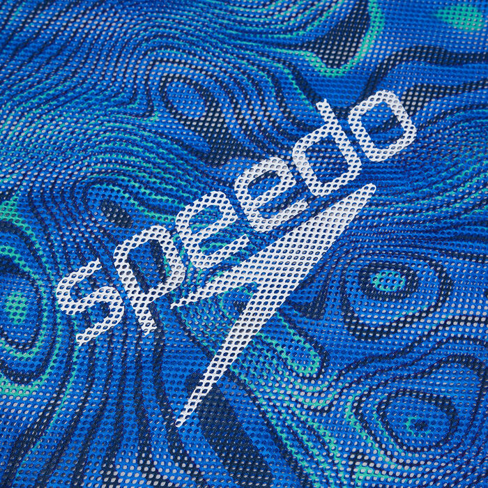Speedo Mesh Swimming Bag Blue image number 2
