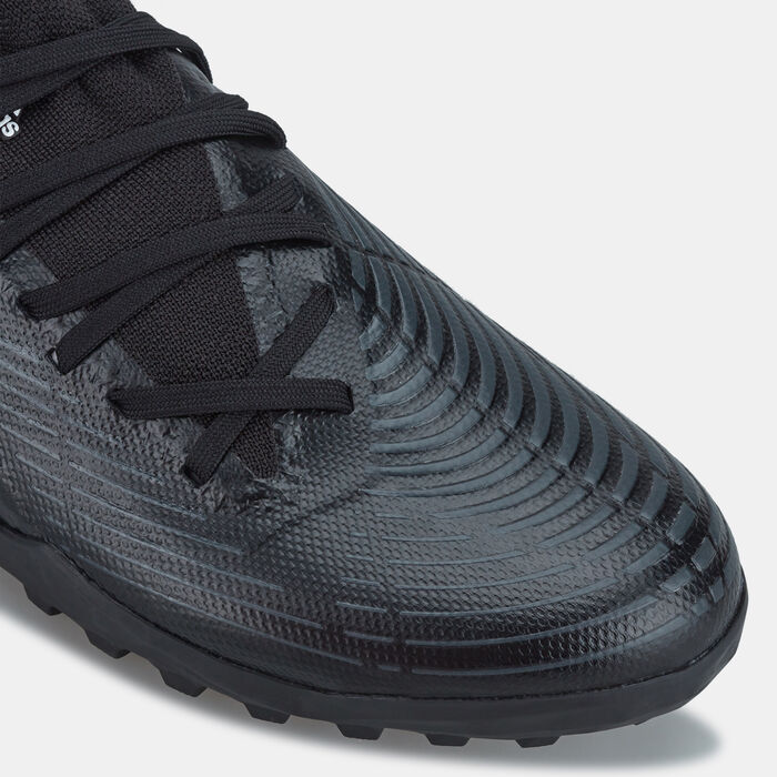 adidas Men's Predator Edge.3 Turf Ground Football Shoe Black image number 5