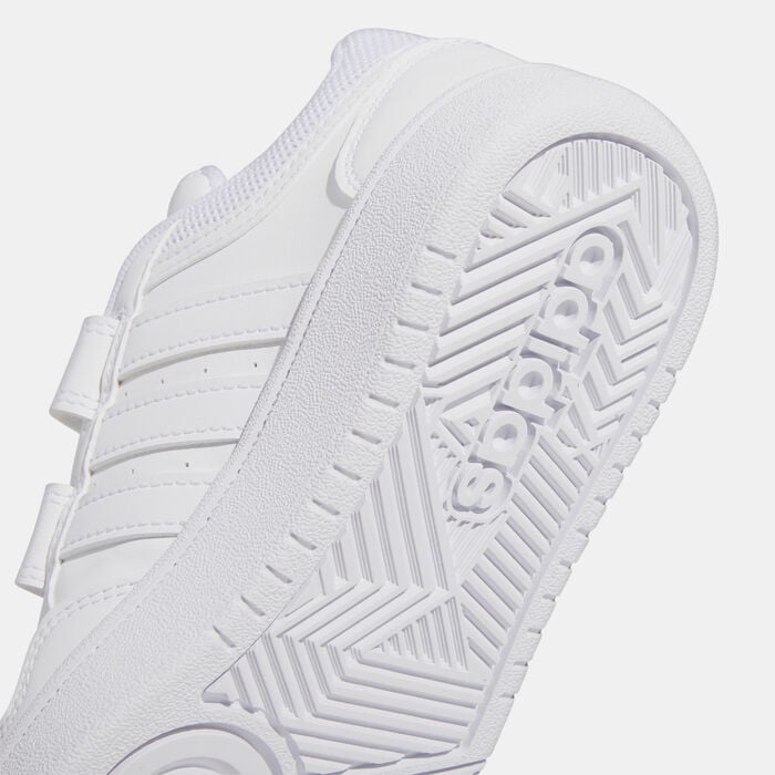 adidas Kids' Hoops Lifestyle Basketball Hook-and-Loop Shoe White adidas Kids' Hoops Lifestyle Basketball Hook-and-Loop Shoe White image number 4