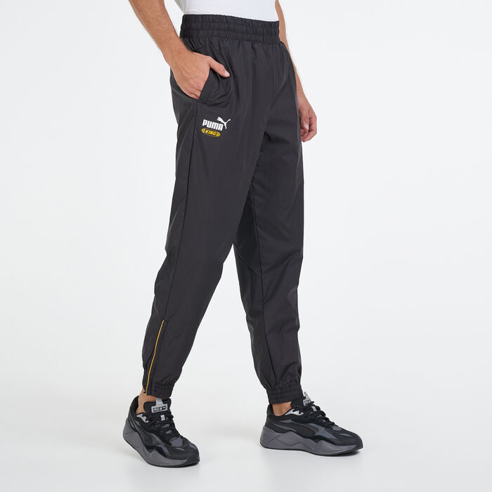 PUMA Men's Iconic King Track Pants Black PUMA Men's Iconic King Track Pants Black image number 0