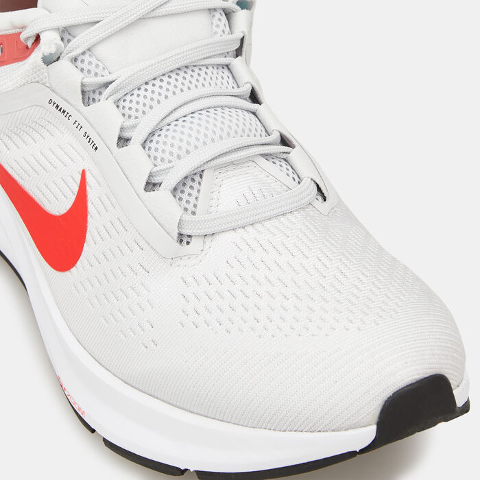 Nike Men's Air Zoom Structure 24 Running Shoe Grey image number 5
