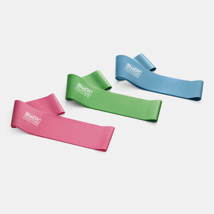 Body Sculpture Resistance Bands Set (3 Pieces) Multi Body Sculpture Resistance Bands Set (3 Pieces) Multi image number 0