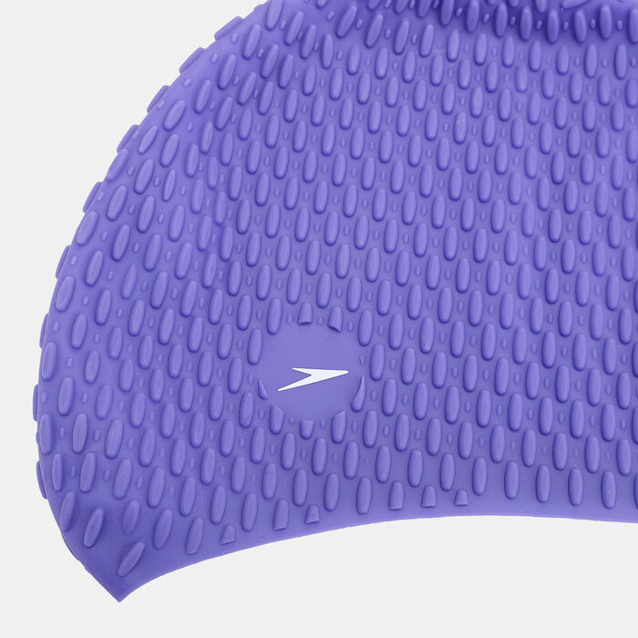 Speedo Bubble Swimming Cap Pink image number 2