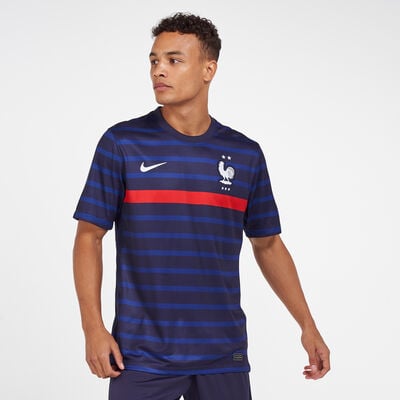 Nike Men's France 2020 Stadium Home Jersey Black Nike Men's France 2020 Stadium Home Jersey Black