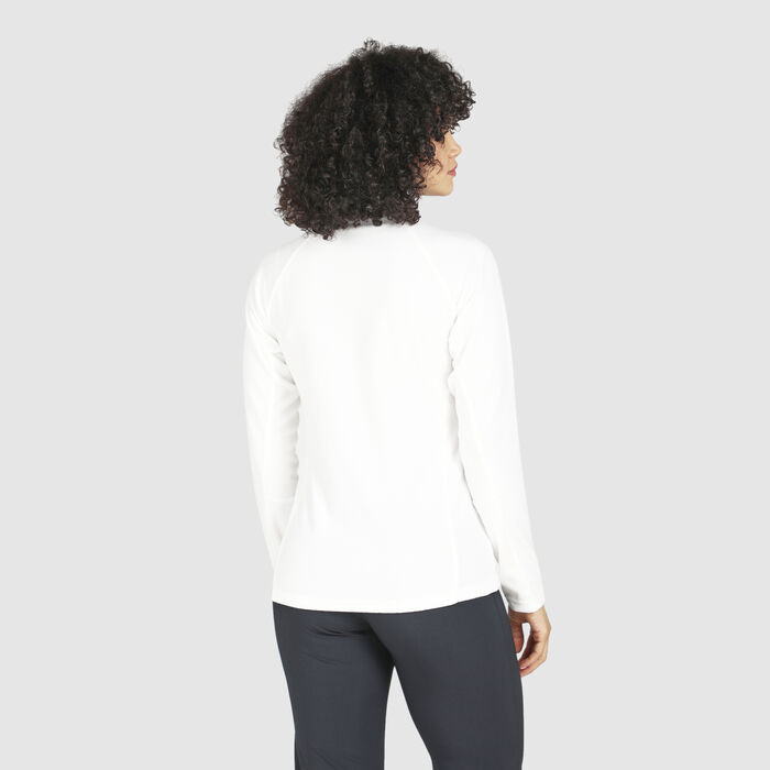 Columbia Women’s Glacial™ IV Half-Zip Fleece Jacket White Columbia Women’s Glacial™ IV Half-Zip Fleece Jacket White image number 1