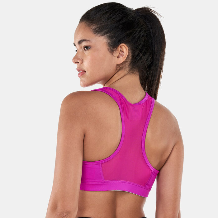 PUMA Women's Mid Impact 4Keeps Sports Bra Pink PUMA Women's Mid Impact 4Keeps Sports Bra Pink image number 1