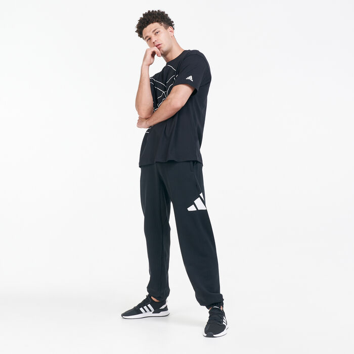 adidas Men's Sportswear Badge of Sport Sweatpants Black image number 2