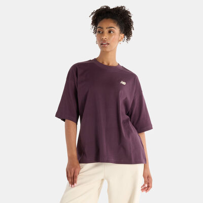 New Balance Women's Graphic T-Shirt Purple