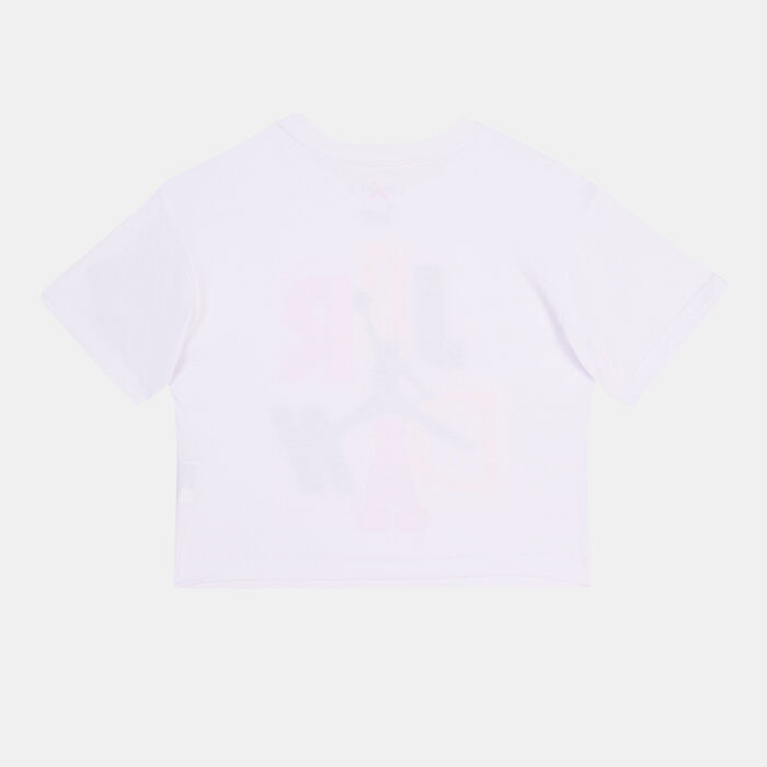 Jordan Kids’ Outside The Lines T-Shirt White image number 1