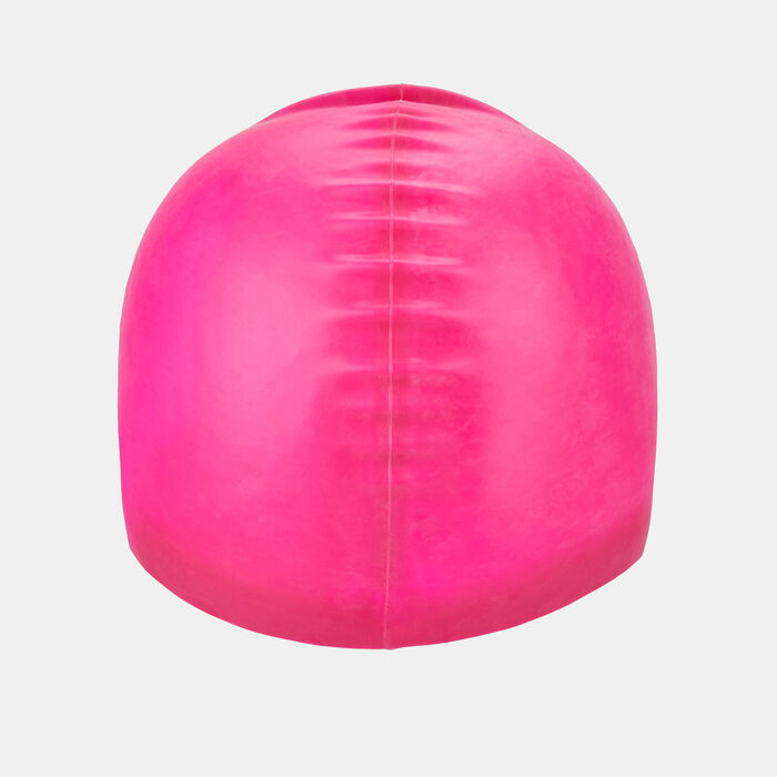 Nike Swim Kids' Silicone Swimming Cap Pink Nike Swim Kids' Silicone Swimming Cap Pink image number 1
