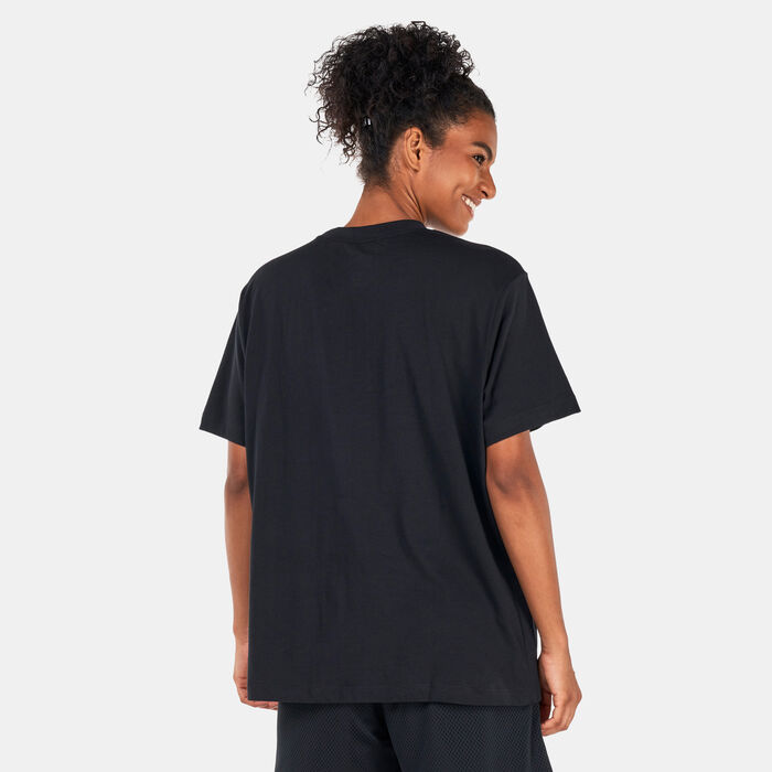 Nike Women's Swoosh Fly T-Shirt Black Nike Women's Swoosh Fly T-Shirt Black image number 1