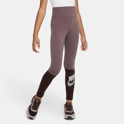 Nike Kids’ Sportswear Favourites Dance Leggings (Older Kids) Brown
