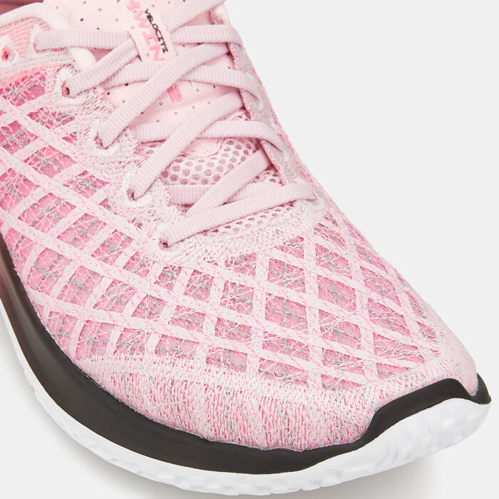 Under Armour Women's UA FLOW Velociti Wind 2 Shoe Pink Under Armour Women's UA FLOW Velociti Wind 2 Shoe Pink image number 4