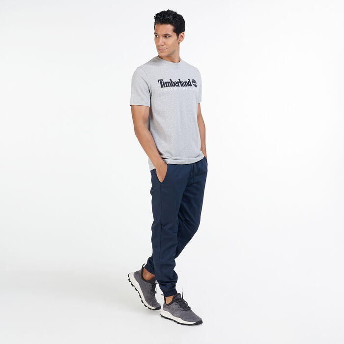 Timberland Men's Outdoor Heritage Est.1973 T-Shirt Grey Timberland Men's Outdoor Heritage Est.1973 T-Shirt Grey image number 2