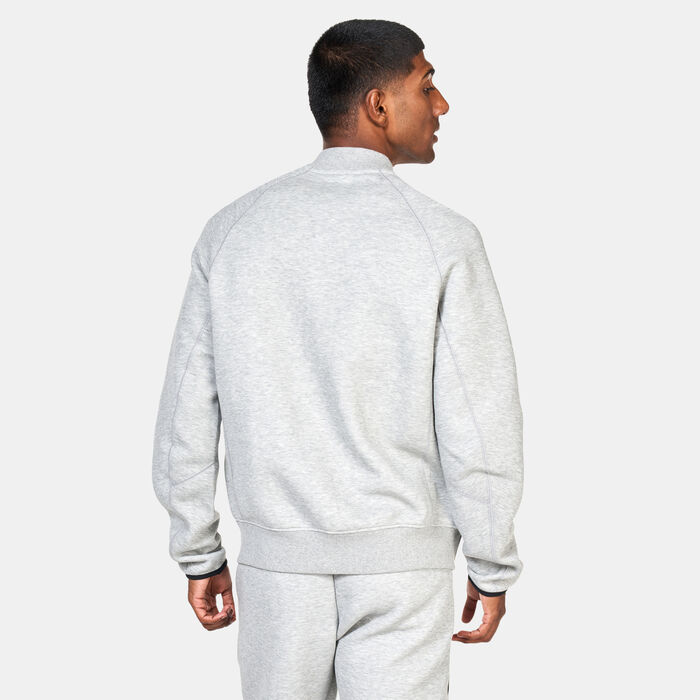 Nike Men's Sportswear Tech Fleece Bomber Jacket Grey Nike Men's Sportswear Tech Fleece Bomber Jacket Grey image number 1