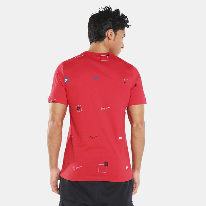 Nike Men's Sportswear T-Shirt Red image number 1