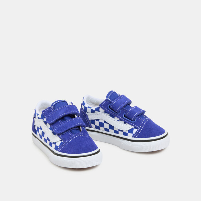 Vans Kids' Old Skool Velcro Shoes (Baby and Toddler) Multi Vans Kids' Old Skool Velcro Shoes (Baby and Toddler) Multi image number 1
