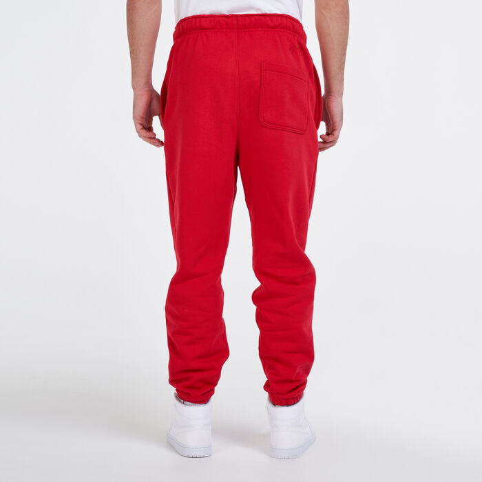 Jordan Men's Fleece Pants Red Jordan Men's Fleece Pants Red image number 1