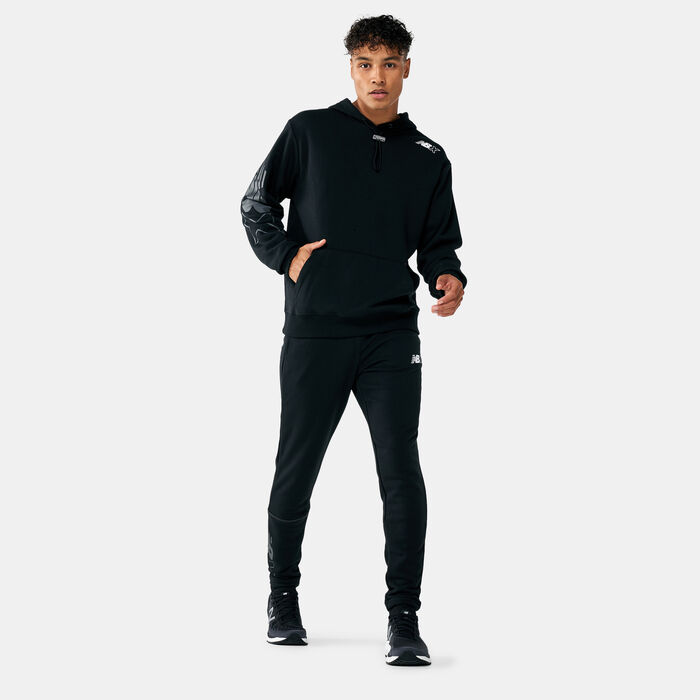 New Balance Men's Essentials NBX Hoodie Black image number 2