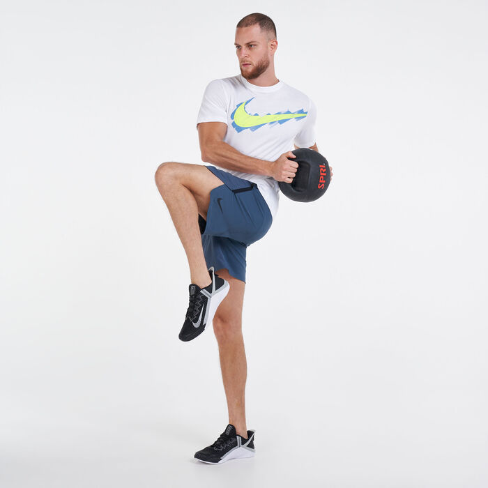 Nike Men's Dri-FIT T-Shirt White Nike Men's Dri-FIT T-Shirt White image number 2