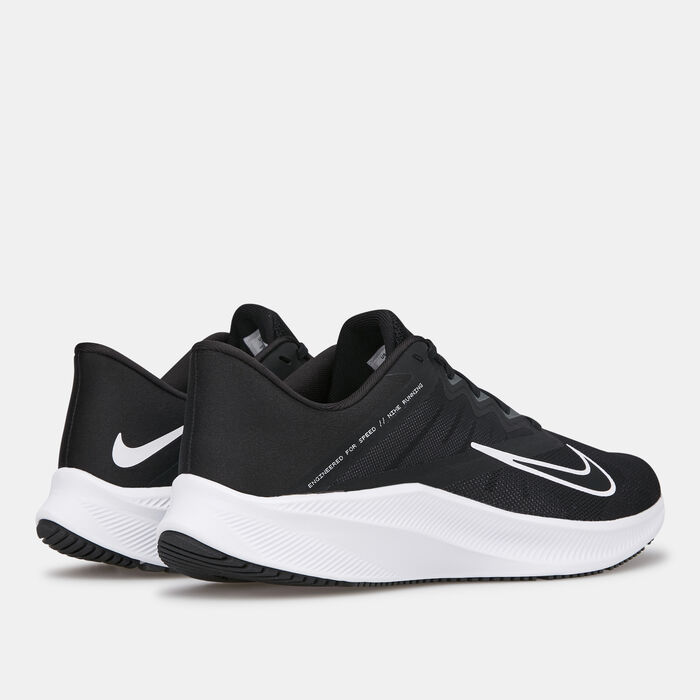 Nike Women's Quest 3 Shoe Black image number 2