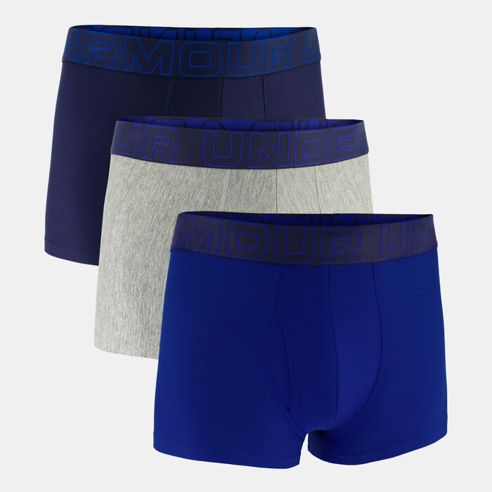 Under Armour Men's Performance Tech Boxers (3 Pieces) Blue image number 0