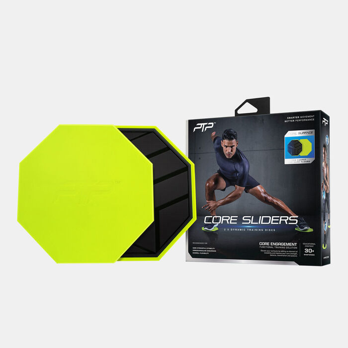 PTP Core Training Sliders Green image number 2