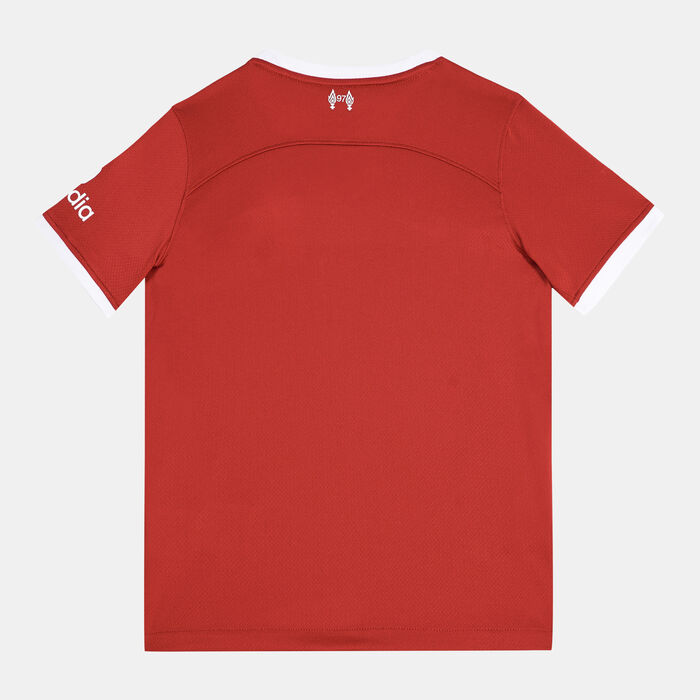 Nike Kids' Liverpool F.C. Dri-FIT Stadium Home Jersey - 2023/24 Red Nike Kids' Liverpool F.C. Dri-FIT Stadium Home Jersey - 2023/24 Red image number 1