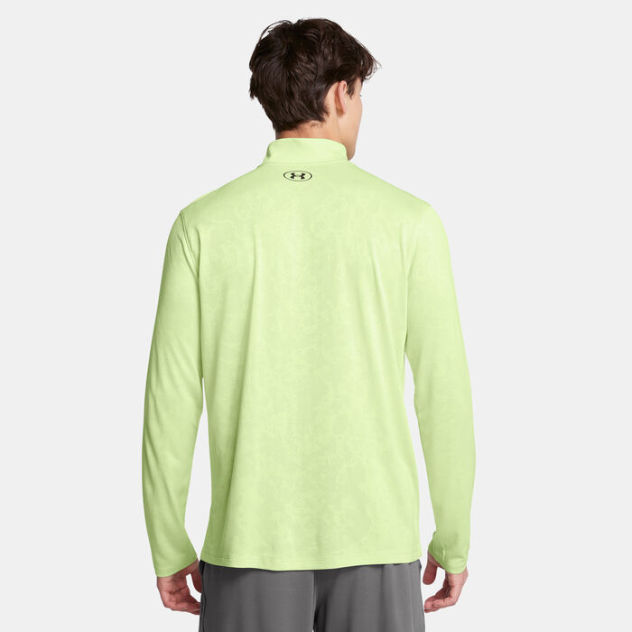 Under Armour Men's UA Tech Vent Training 1/2-Zip Top Green Under Armour Men's UA Tech Vent Training 1/2-Zip Top Green image number 1