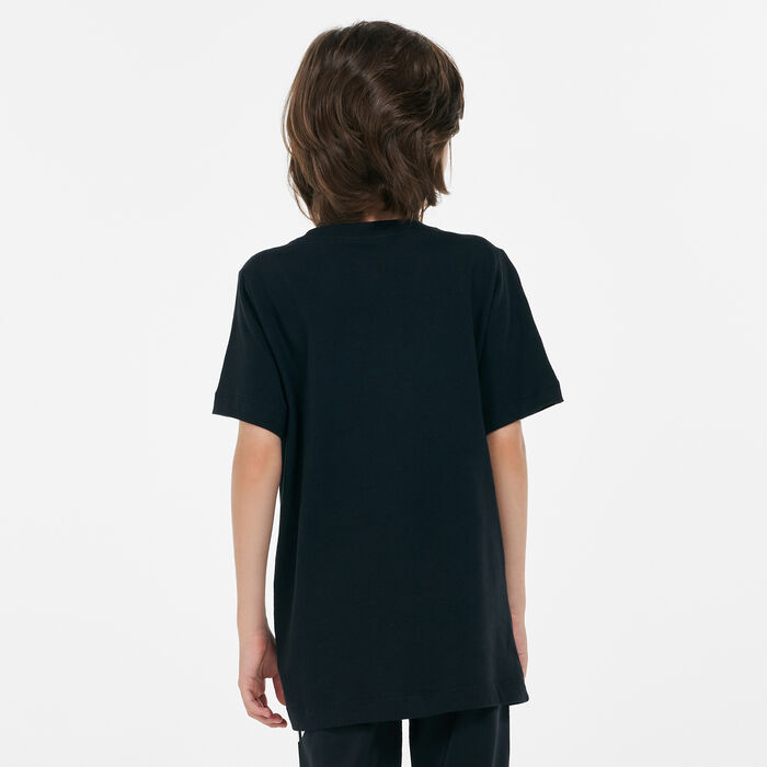 Nike Kids' Sportswear Just Do It T-Shirt (Older Kids) Black Nike Kids' Sportswear Just Do It T-Shirt (Older Kids) Black image number 1