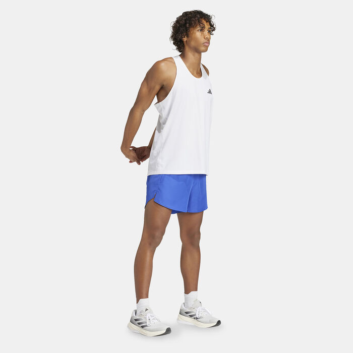 adidas Men's Run It Shorts Blue image number 2