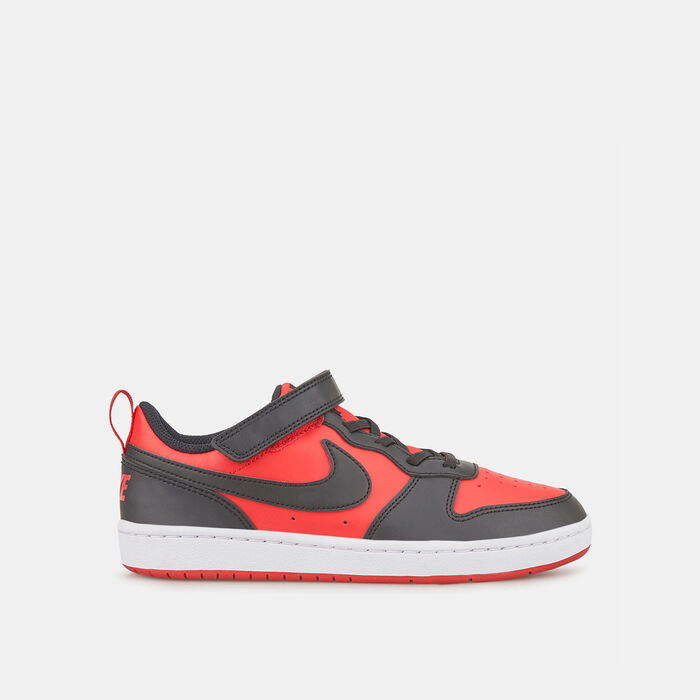 Nike Kids' Court Borough Low Recraft Shoes (Younger Kids) Red Nike Kids' Court Borough Low Recraft Shoes (Younger Kids) Red image number 0