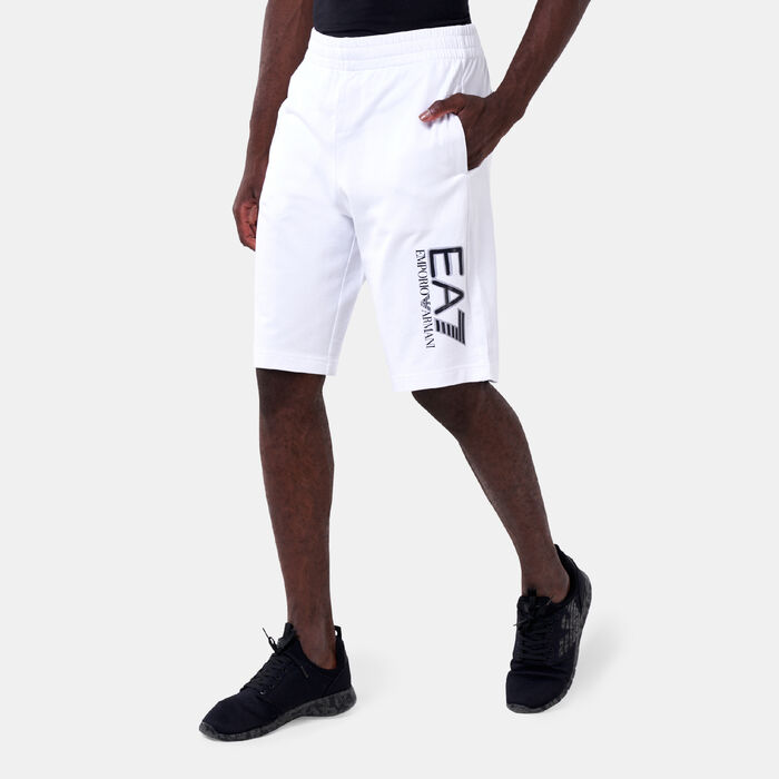 EA7 Emporio Armani Men's Train Visibility Shorts White image number 0
