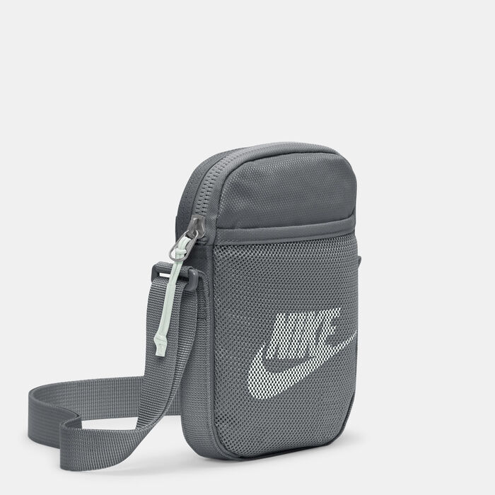 Nike Heritage Cross-body Bag (Small) Grey image number 2