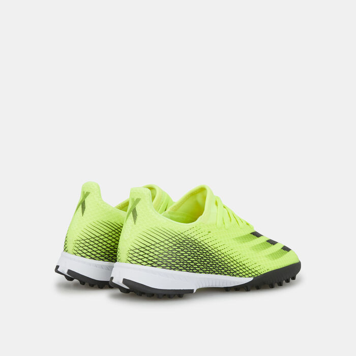 adidas Kids' X Ghosted.3 Turf Ground Football Shoe yellow adidas Kids' X Ghosted.3 Turf Ground Football Shoe yellow image number 2