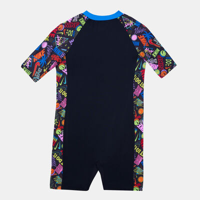 Nike Swim Kids' Have A Day Zip Legsuit Black