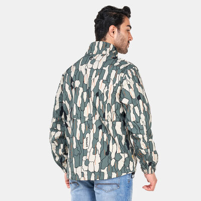Timberland Men's Pullover Water-Resistant Windbreaker Jacket Multi